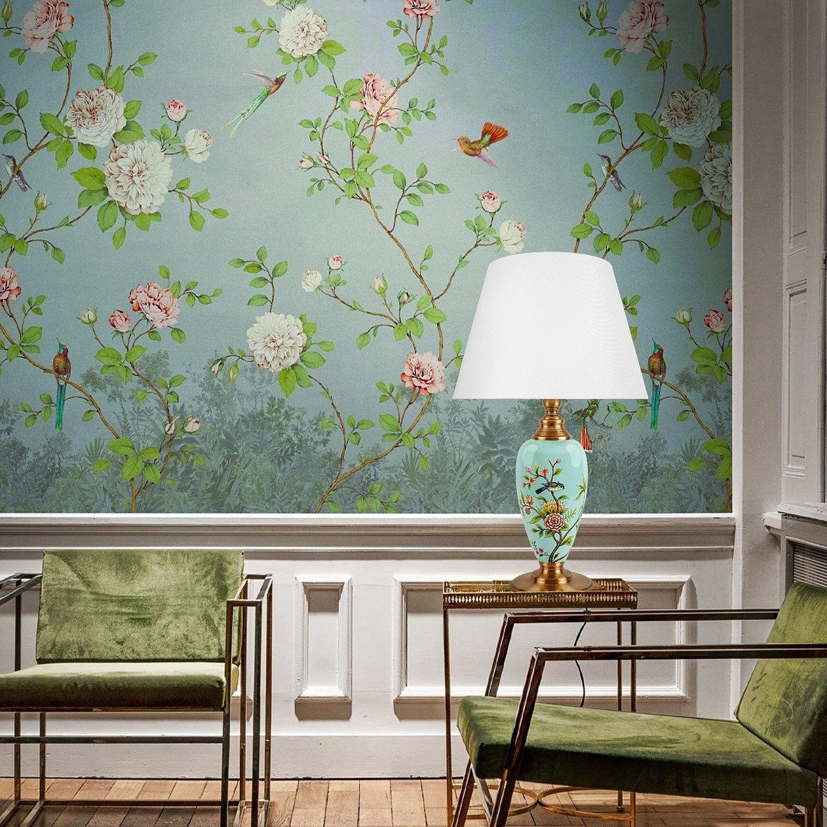 Настольная лампа декоративная Loft it Bluet 10379T/B