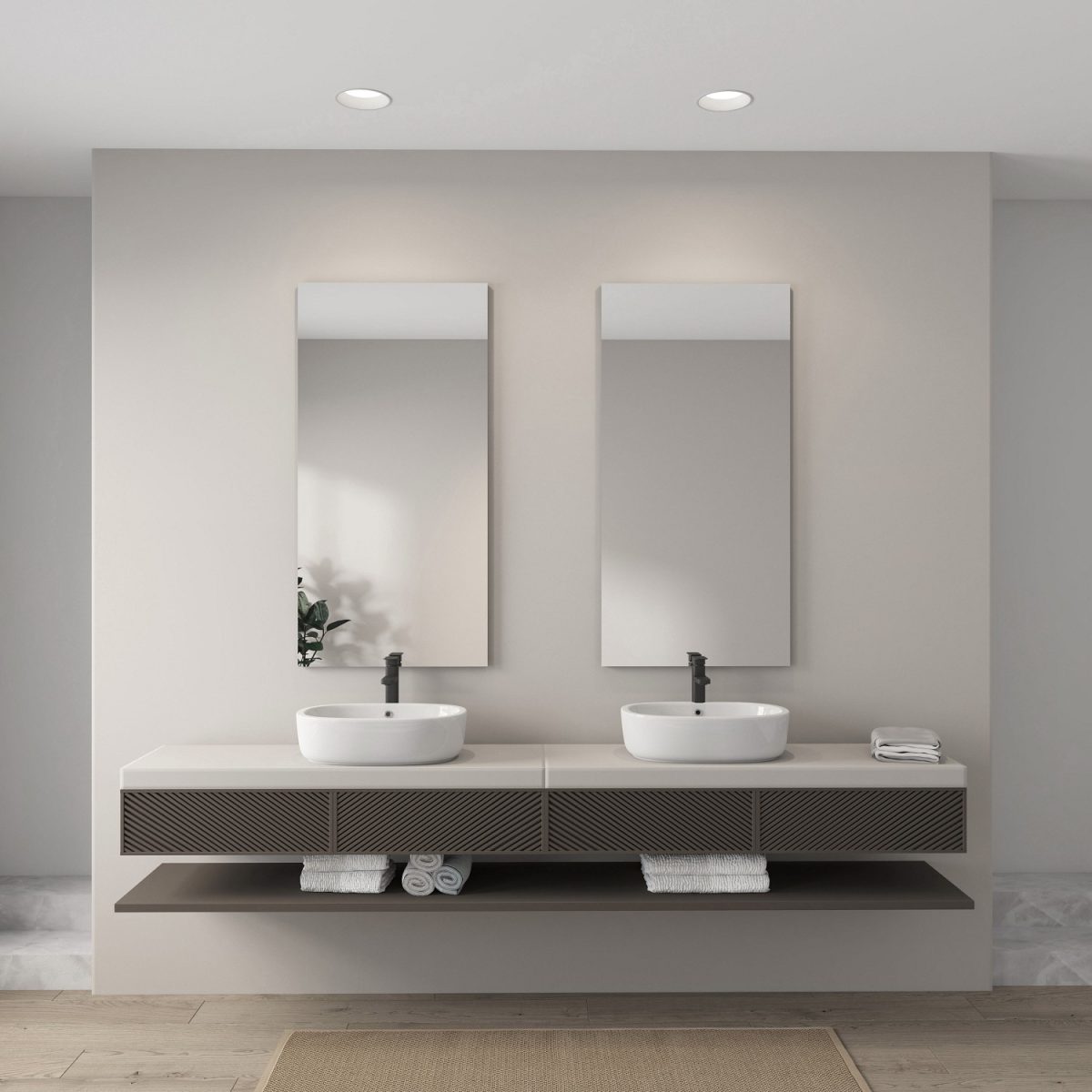 Встраиваемый светильник Denkirs TRIM DK2452-WH