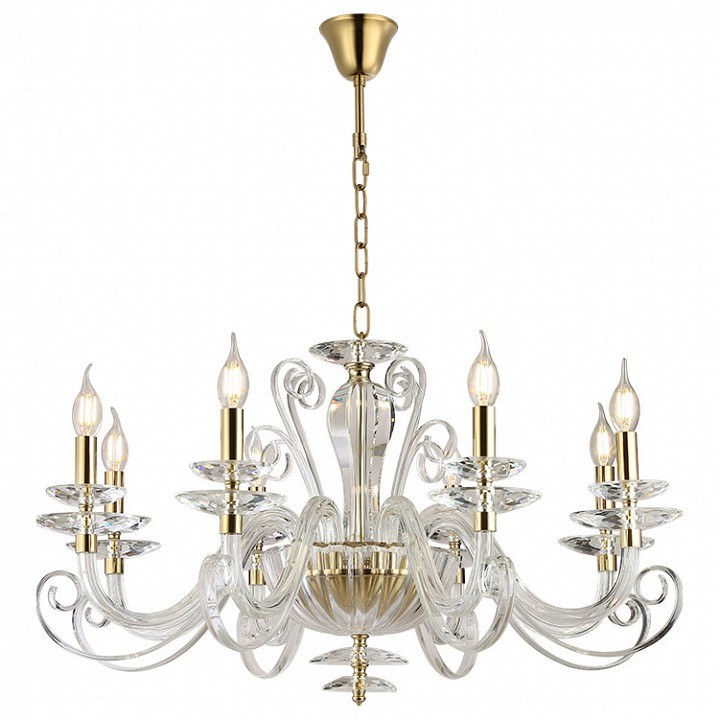 Подвесная люстра Newport ANNABELLE 8578/C gold polished