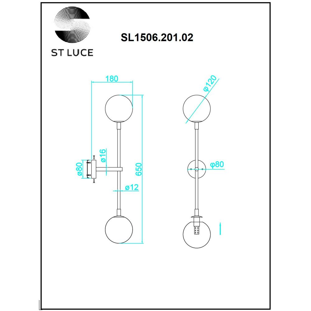 Бра ST-Luce Chieti SL1506.201.02