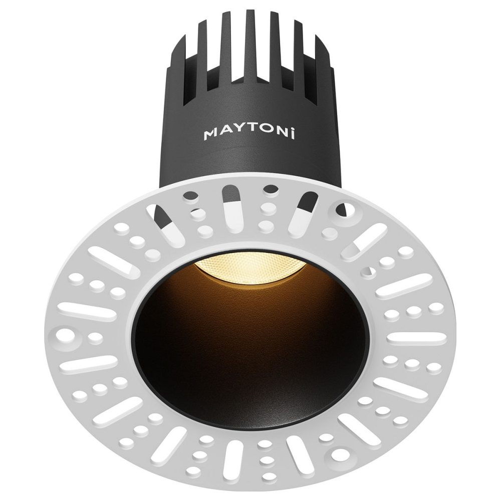 Встраиваемый светильник Maytoni Technical Омут DL120-10W-2.7K-TRS-B