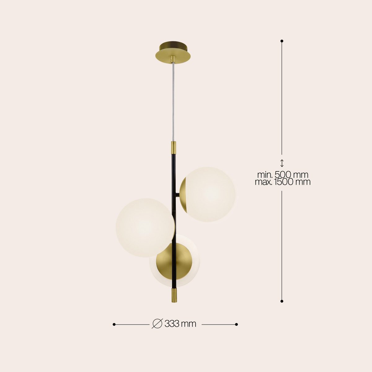 Подвесная люстра Maytoni Ностальгия MOD048PL-03G