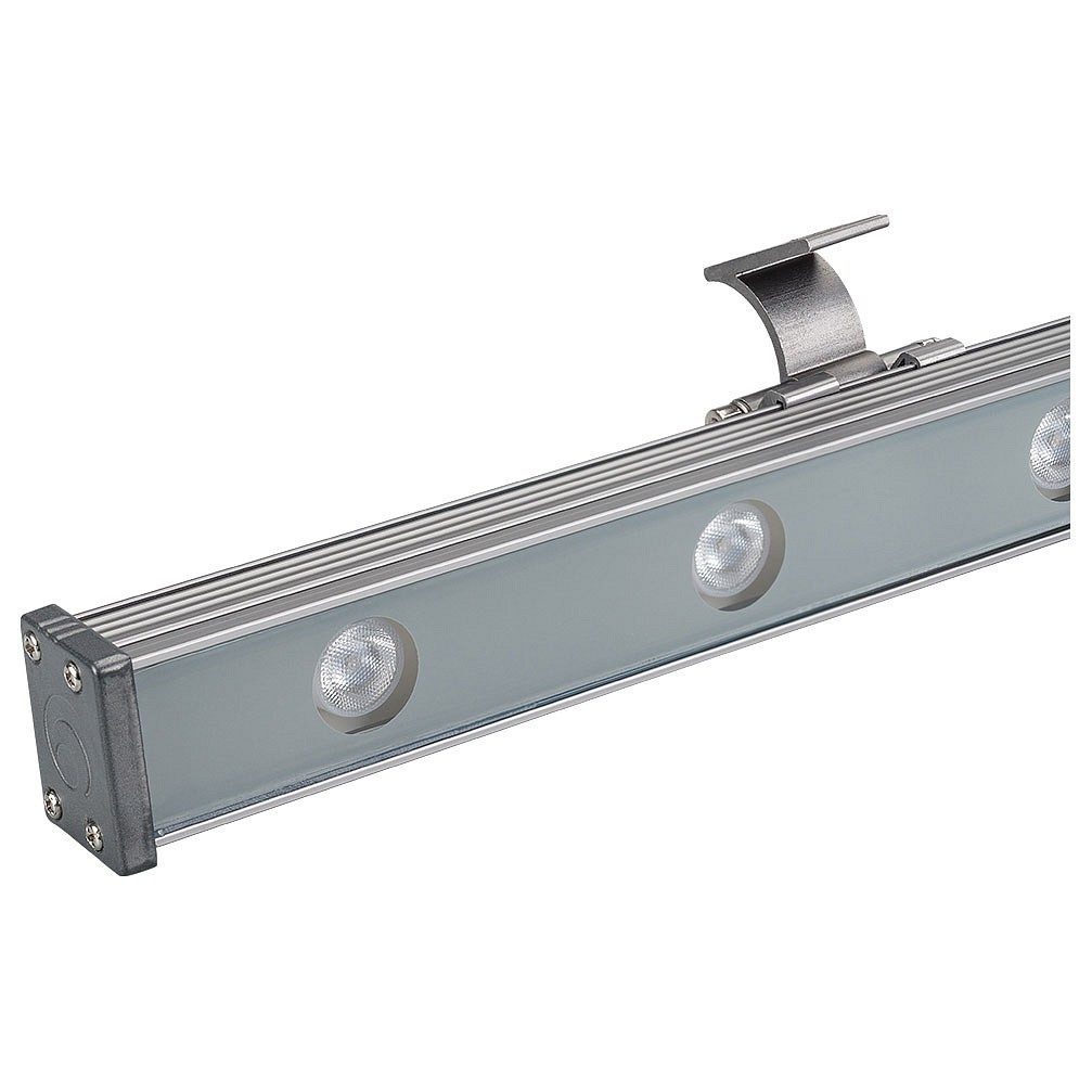 Светодиодный прожектор AR-LINE-1000XS-12W-220V Warm (Grey, 30 deg) (Arlight, IP65 Металл, 3 года)