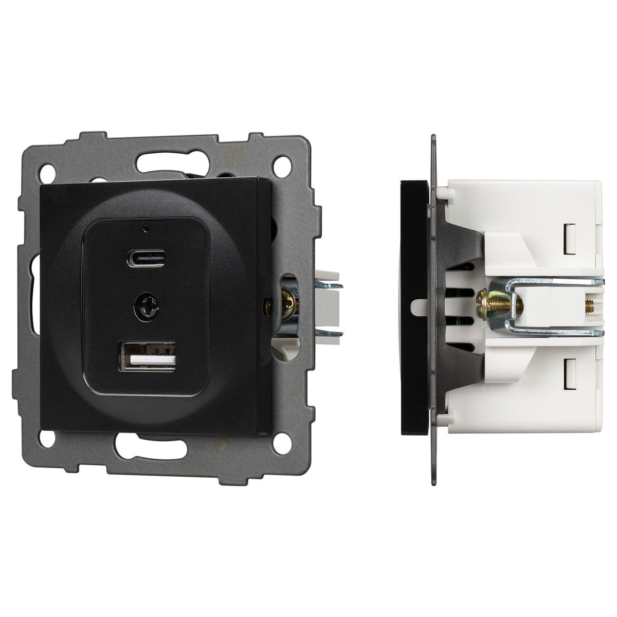 Механизм розетки 2хUSB type A и C Arlight SCT 049838
