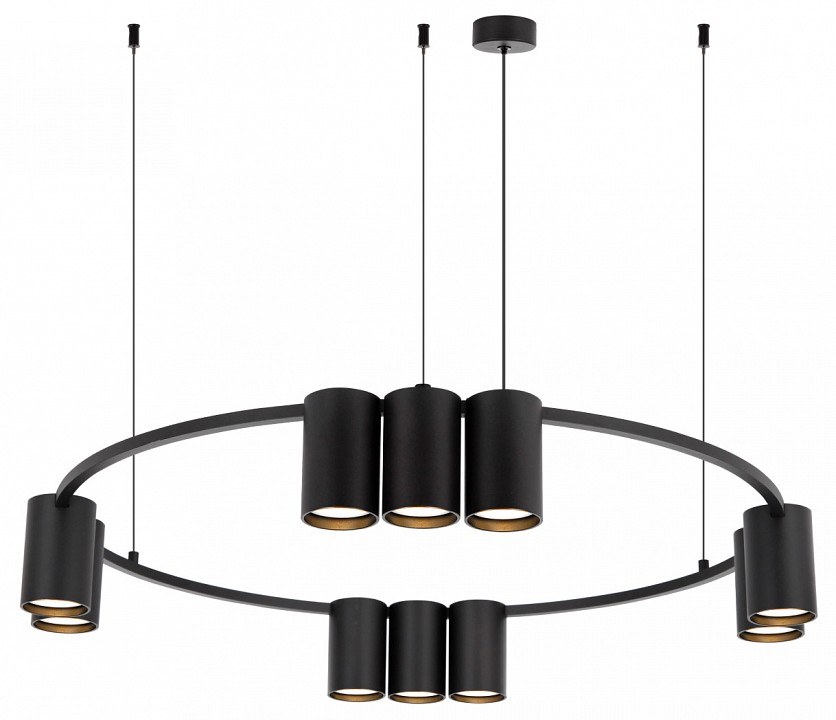 Подвесная люстра Denkirs Orbit DK4065-BK