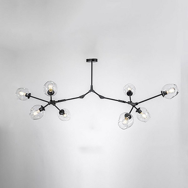 Люстра Адель Branching Bubble Chandelier L11 Black Amber
