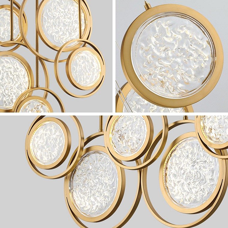 Подвесная люстра Imperiumloft Мун lighting collection D70 CAMEO01