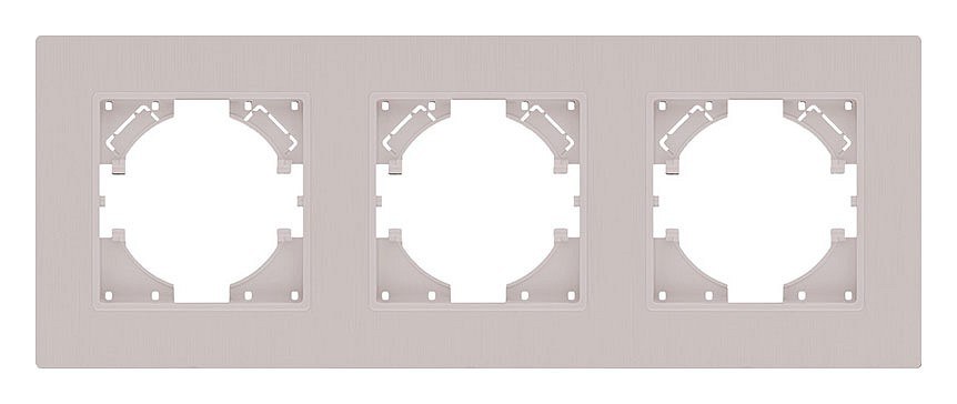 Рамка на 3 поста Kollinger Eleganz Plex EP3CM