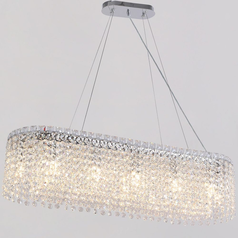 Подвесная люстра ILLUMICO IL9017 IL9017-1000LPZF-25 CH ELITE