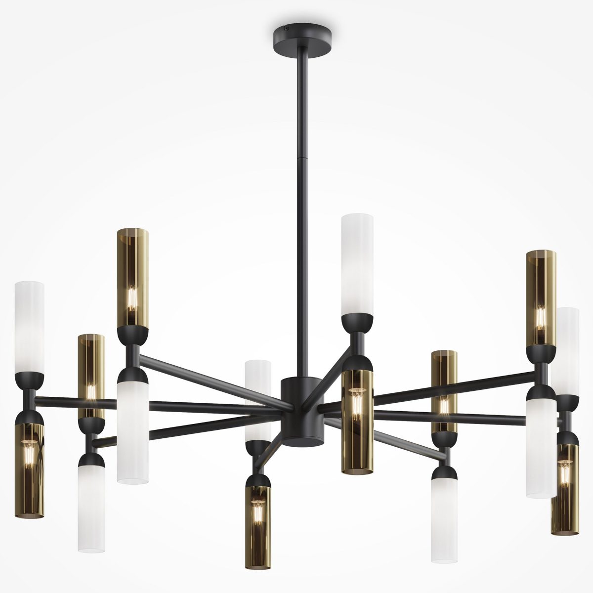 Люстра на штанге Maytoni Воспоминание MOD177PL-16G