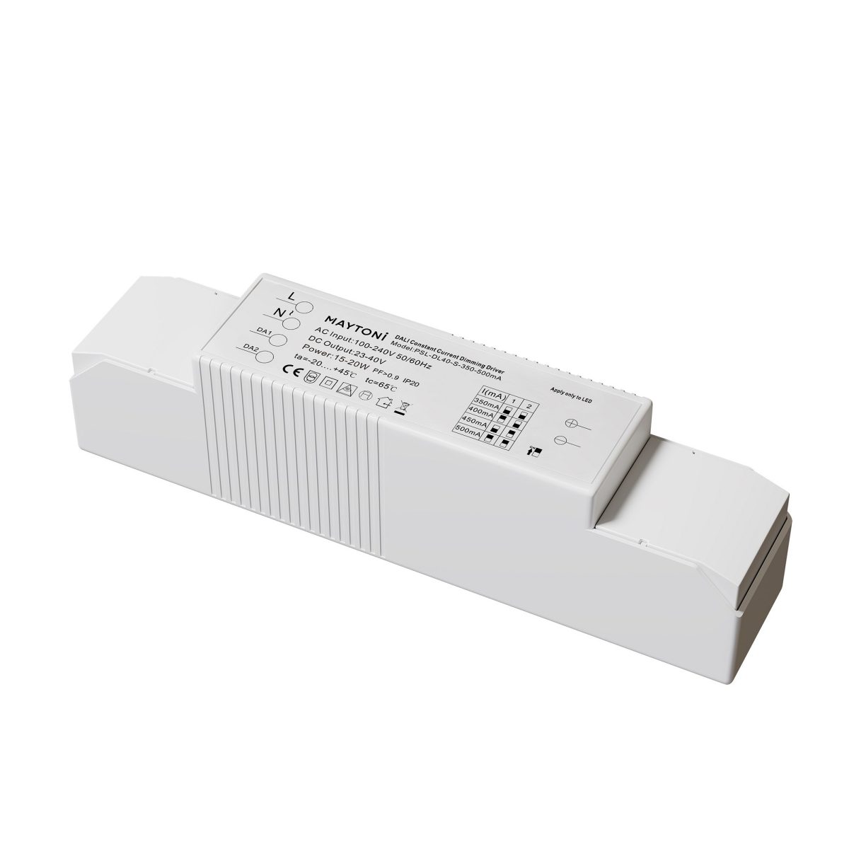 Блок питания Maytoni Lighting control Источники тока PSL-DL40-S-350-500mA