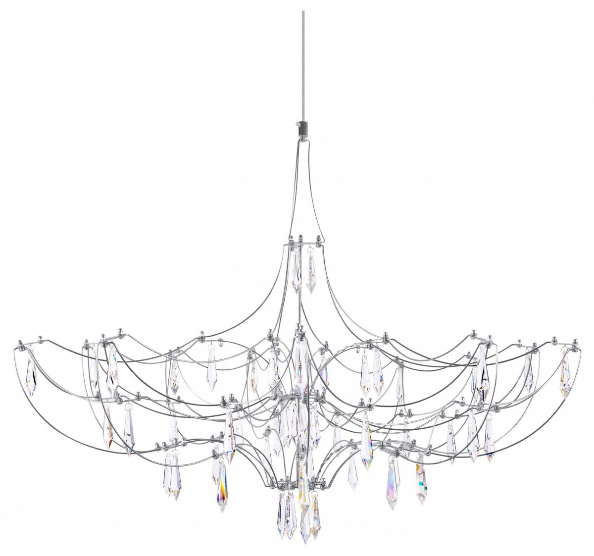 Подвесная люстра Loft it Mira 10589/900 Silver Asfour