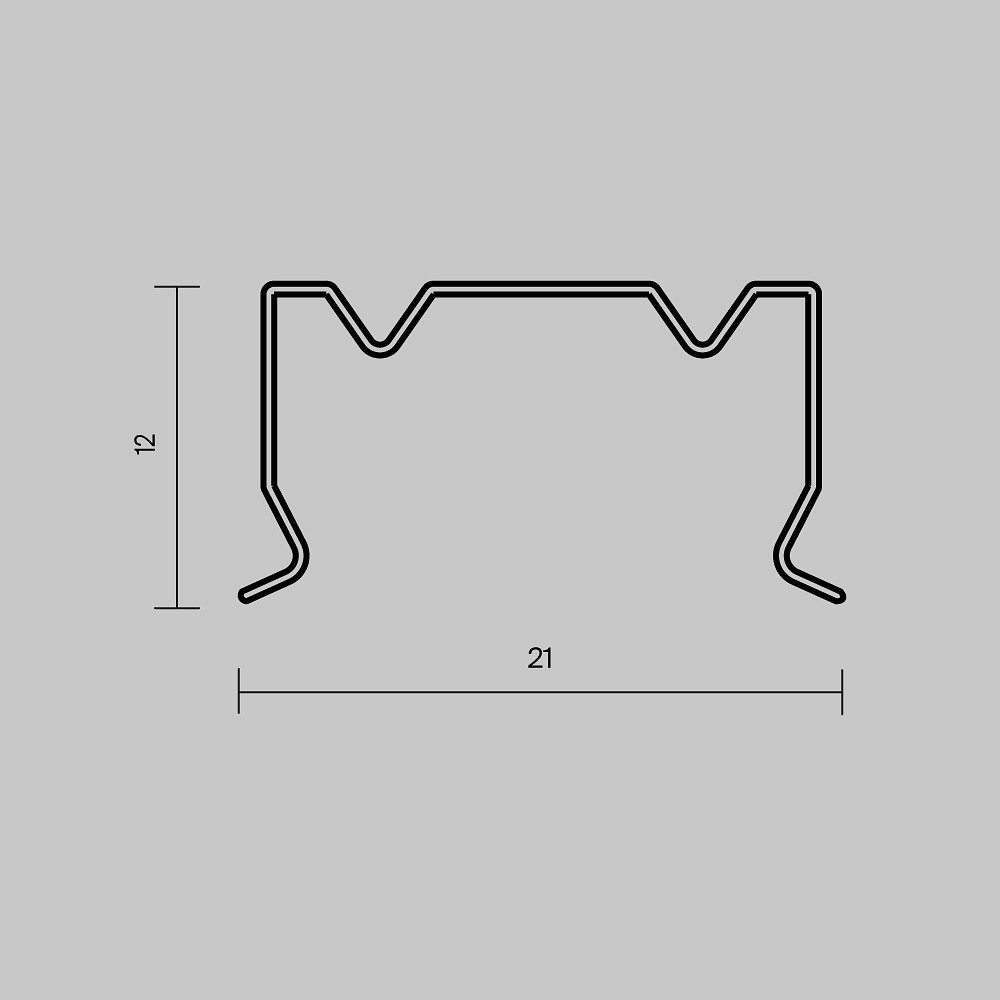 Крепление Maytoni Led Strip Накладной профиль 642078