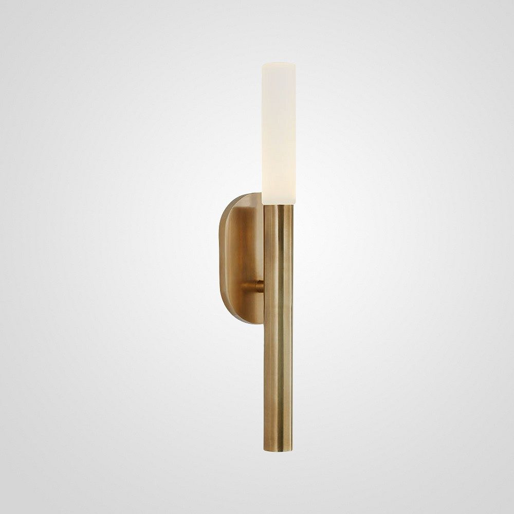 Бра Rousseau Small Bath Sconce Brass арт