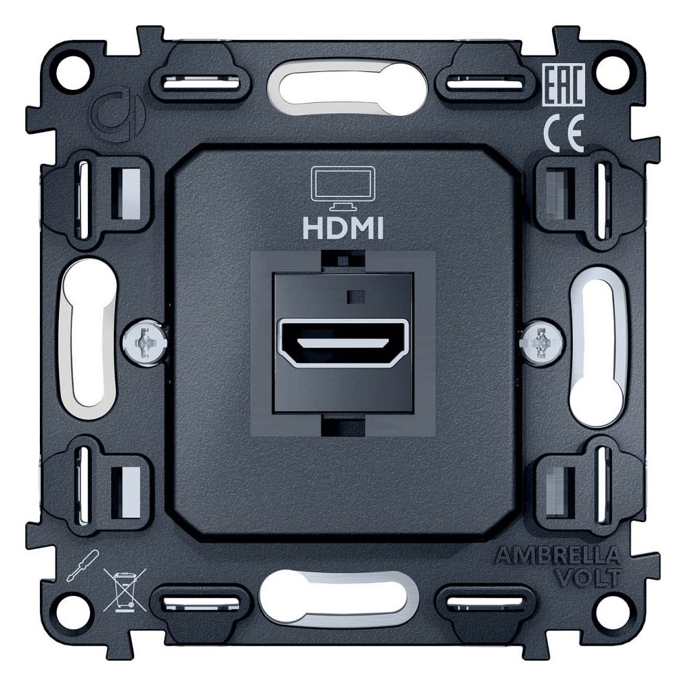 Механизм розетки HDMI Ambrella Volt QUANT VM222