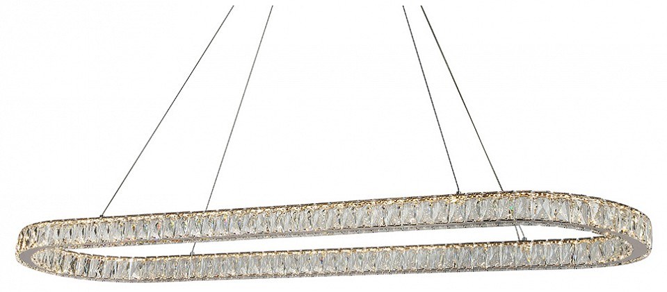 NEWPORT 8580 , Люстра, Chrome Сlear crystal L140*W40*H5,5/250 cm LED 80W 3100