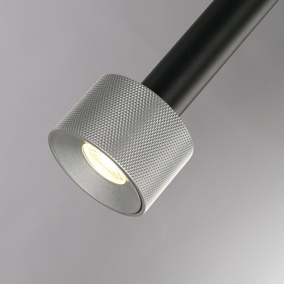 Подвесной светильник iLedex Technical Delta 2362-1 BK+SL