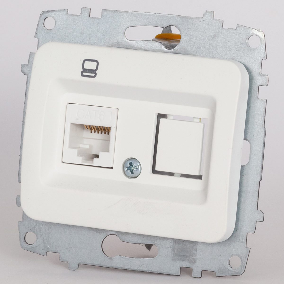 Розетка Ethernet RJ-45 без рамки Elbi Eleсtriс Jazz 607-006200-247
