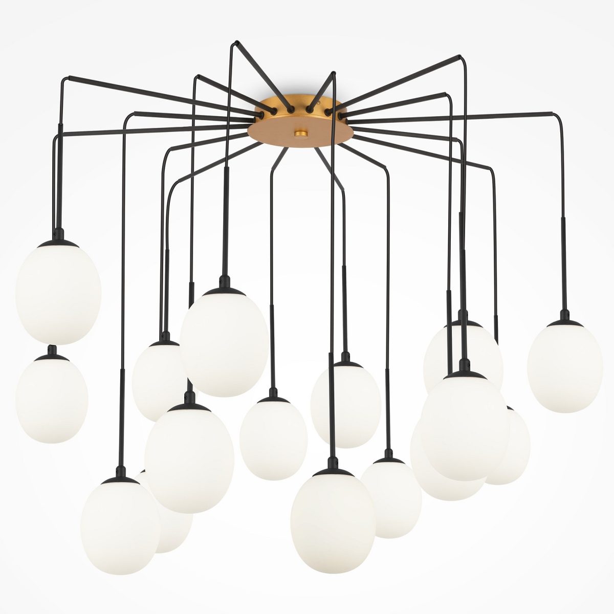 Потолочная люстра Maytoni Бранч MOD176PL-16G