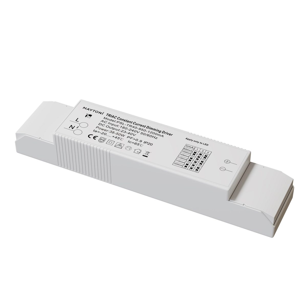 Блок питания Maytoni Lighting control Источники тока PSL-TR40-950-1200mA