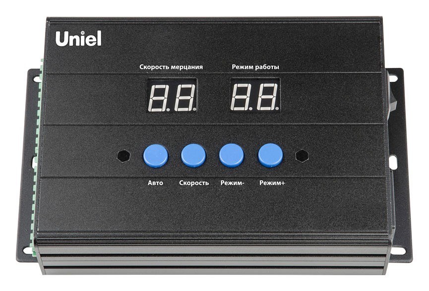 ULC-L52 RGB/DC24V BLACK Контроллер DMX для управления RGB прожекторами серии ULF-L52 DC24V. TM Uniel