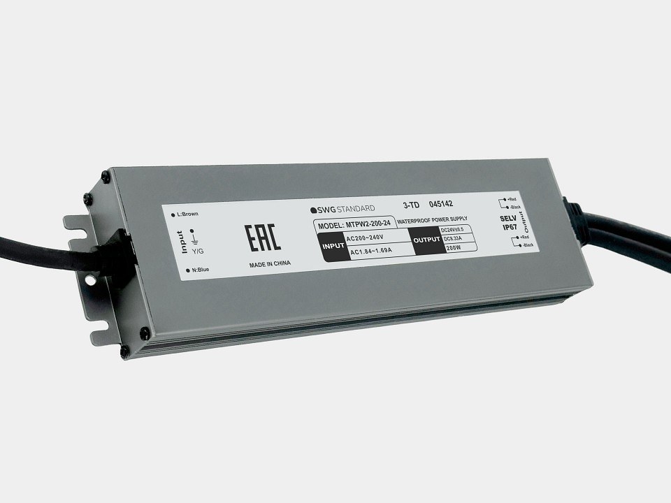 Блок питания SWG MTPW2 MTPW2-200-24