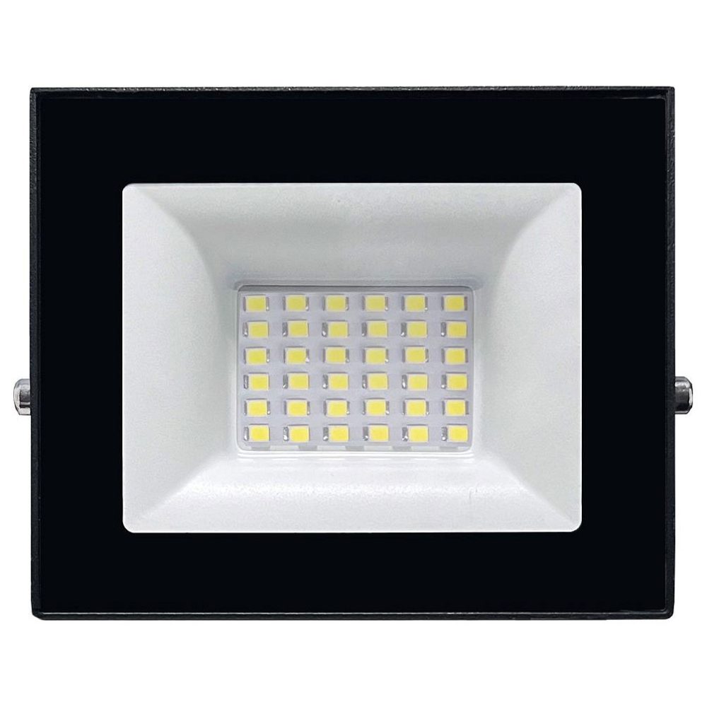Светодиодный прожектор SAFFIT SFL51-50 IP65 50W 6500K черный