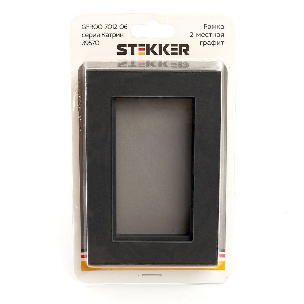 Рамка на 2 поста Stekker Катрин 39570