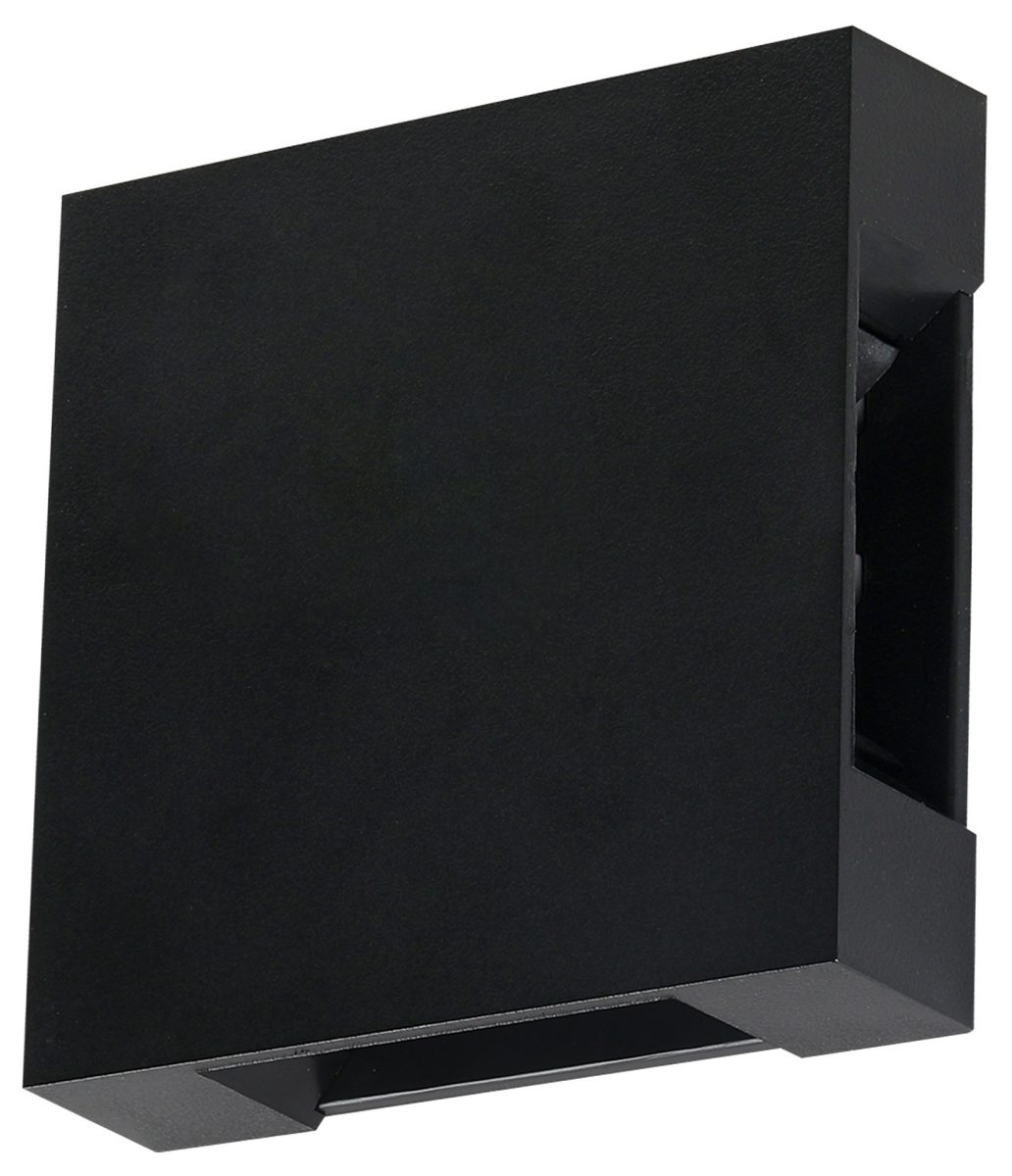 ULU-P33D-4W/4000K IP65 BLACK Светильник светодиодный уличный. Архитектурный накладной. Белый свет (4000K). Корпус черный. TM Uniel