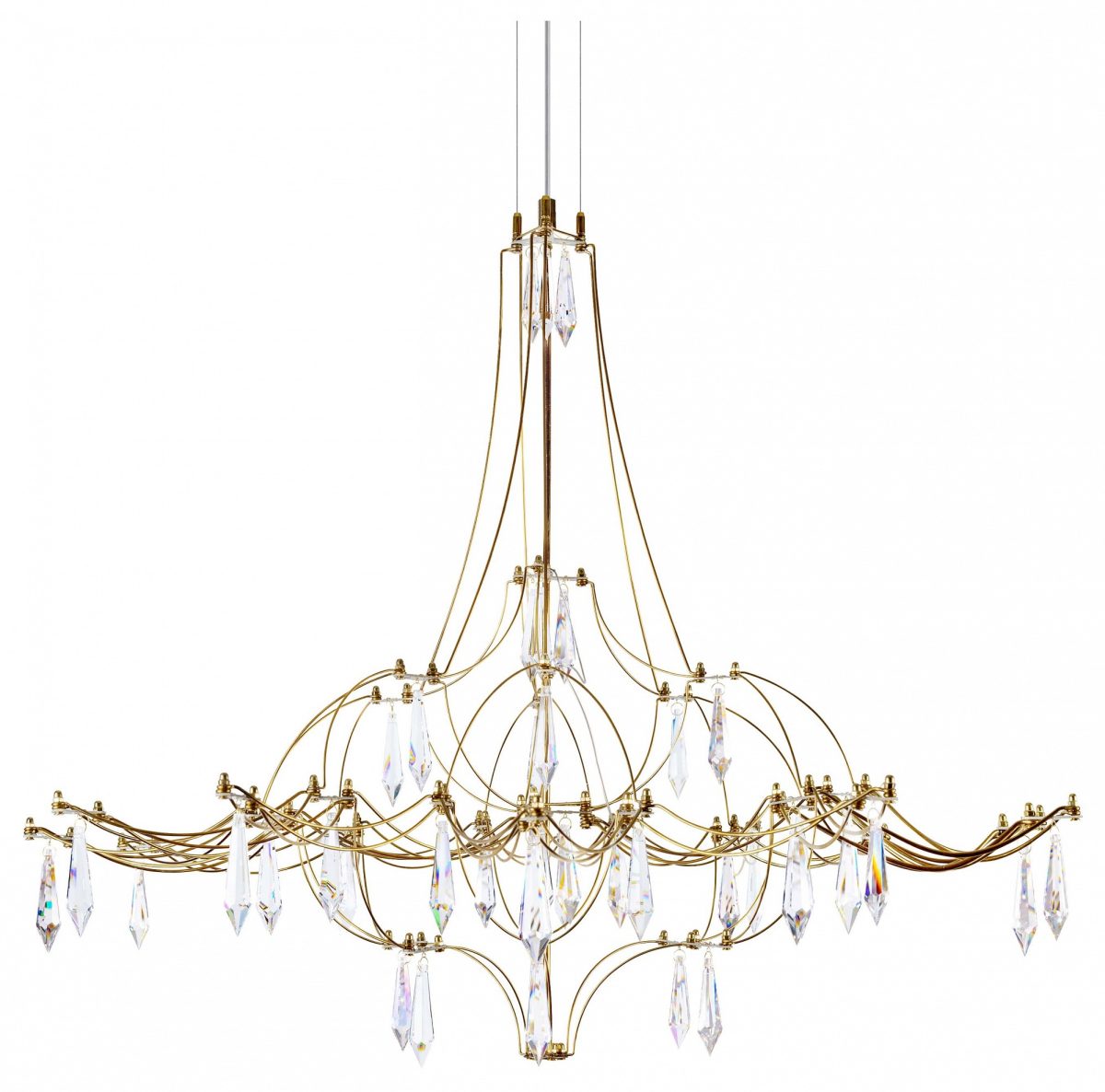 Подвесная люстра Loft it Mira 10588/800 Gold Asfour