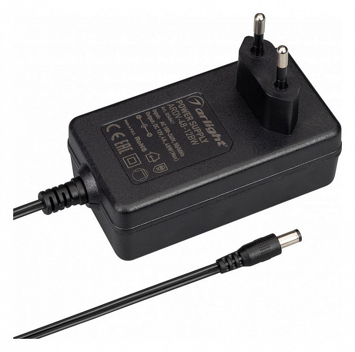 Блок питания ARDV-48-12BW (12V, 4.0A, 48W) (Arlight, Адаптер, 3 года)