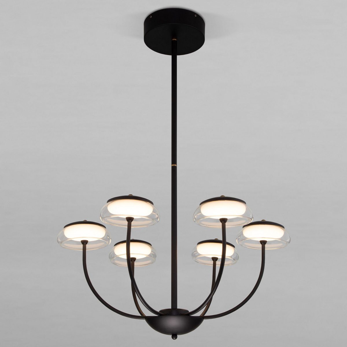 Люстра на штанге Eurosvet Fungo 50388 LED черный