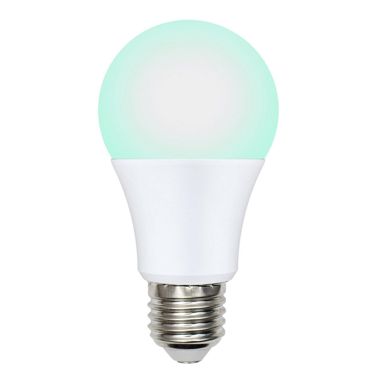 LED-A60-9W/SCBG/E27/FR/DIM IP65 PLO65WH Лампа светодиодная диммируемая для бройлеров. Спектр синий и зеленый. TM Uniel.