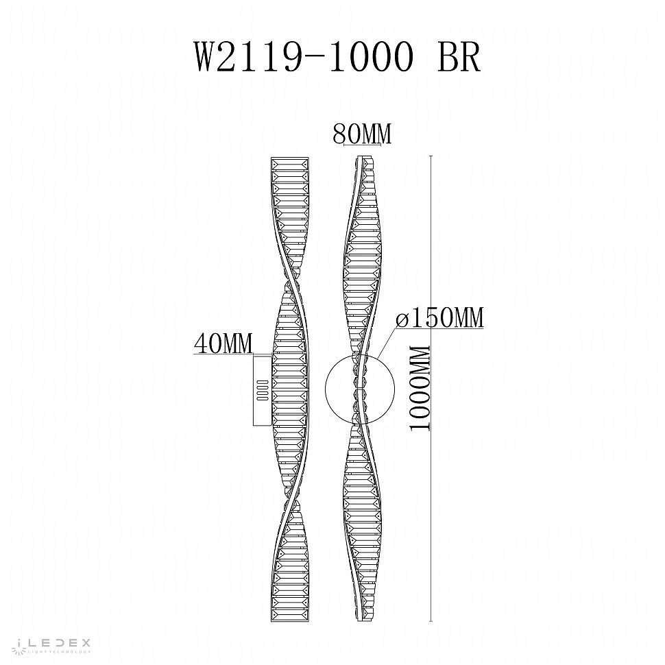 Бра iLedex Vision W2119-1000 BR