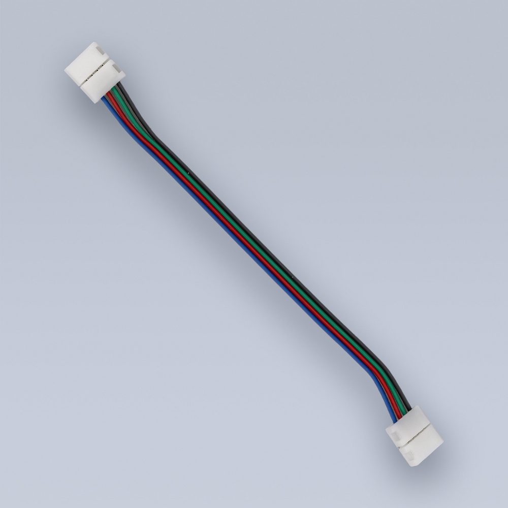 Коннектор выводной RGB 02 (10мм,провод 15 см) 100шт/уп