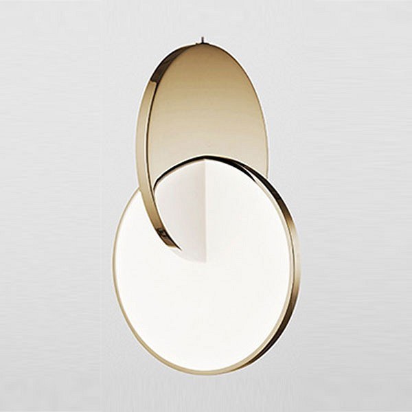 L'Arte Luce Luxury Eclisso светильник подвесной, Brushed champagne gold