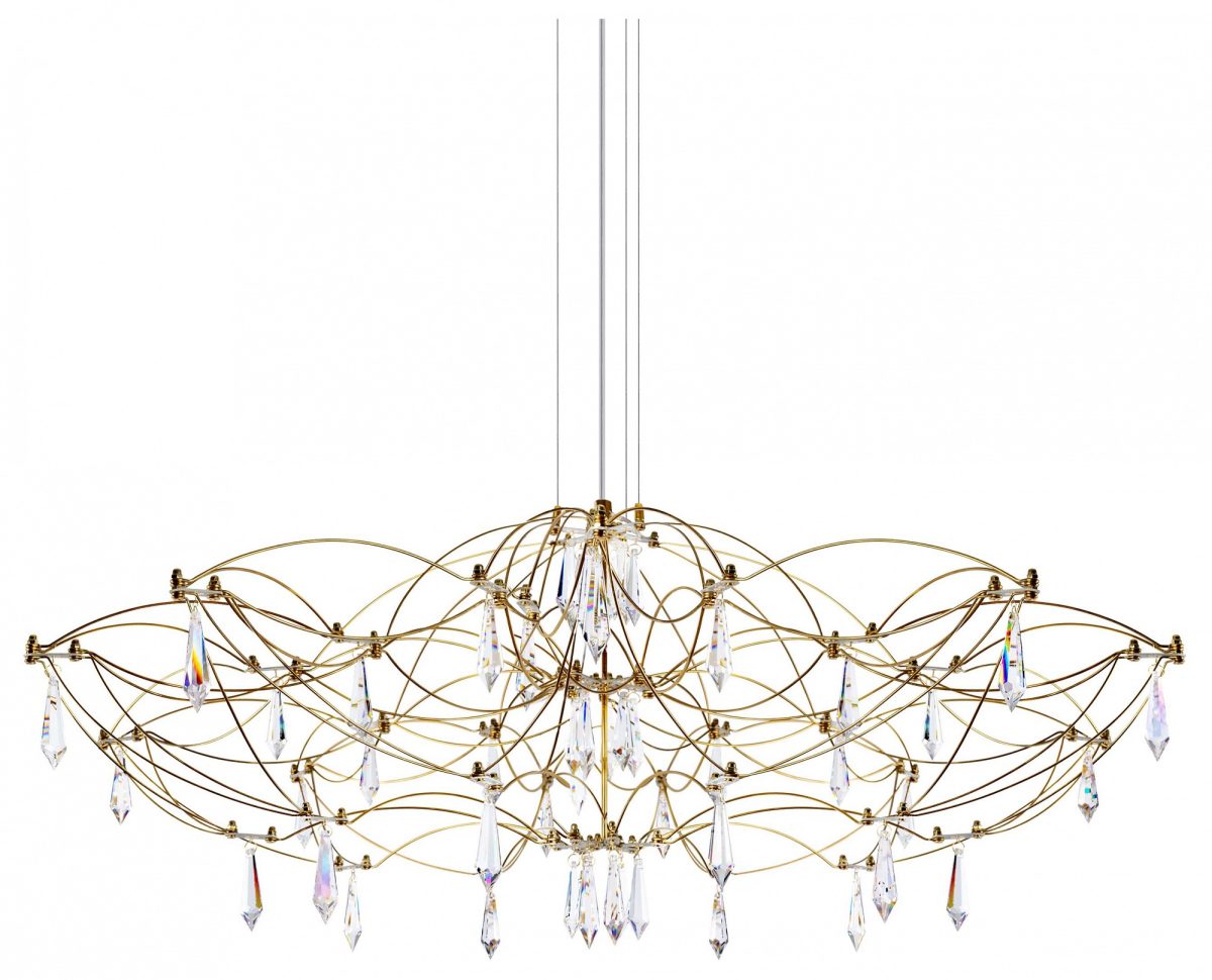 Подвесная люстра Loft it Mira 10586/900 Gold Asfour
