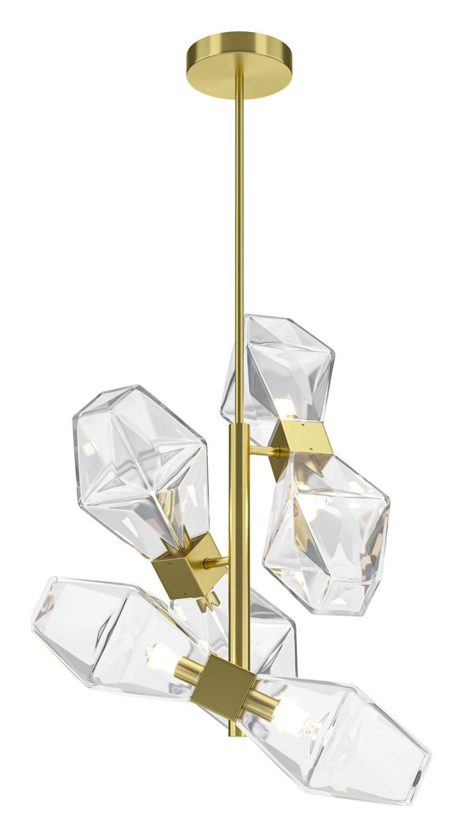 Люстра на штанге Maytoni Время коктейлей MOD325PL-06G1