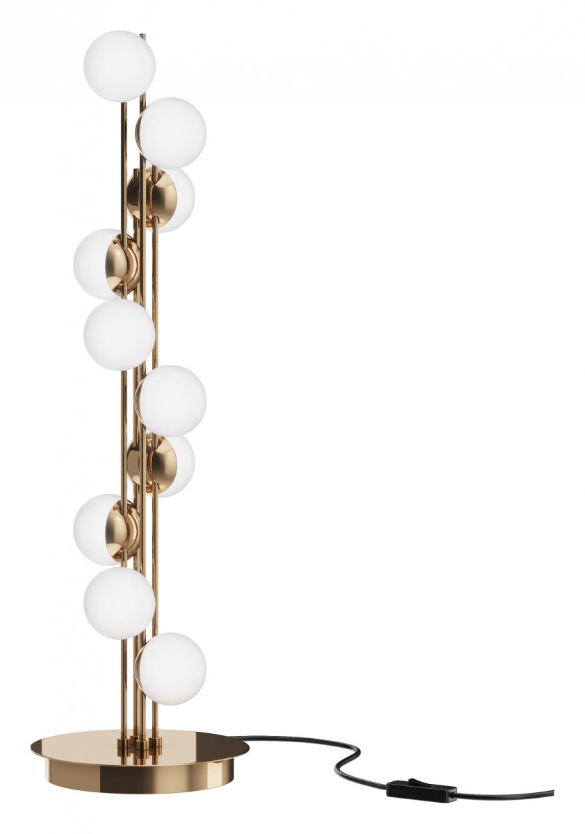Настольная лампа декоративная Maytoni Тессара MOD081TL-L14G3K