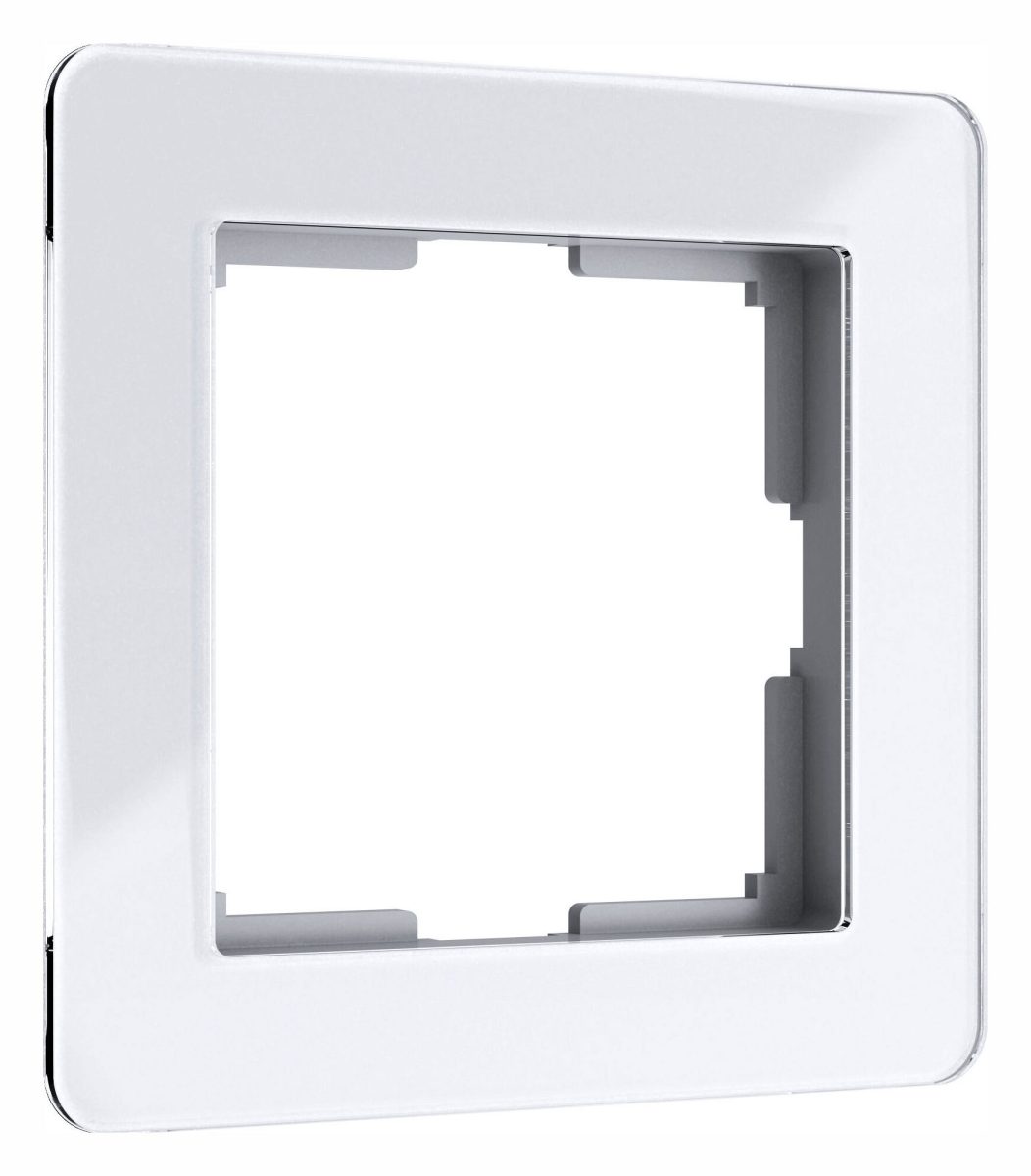 Рамка на 1 пост Werkel Acrylic (белый) W0012701