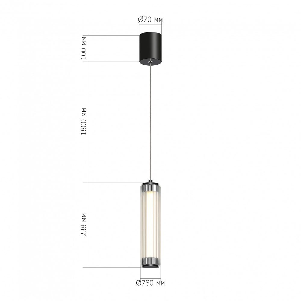 Подвесной светильник ST-Luce Bamboo SL6224.403.01