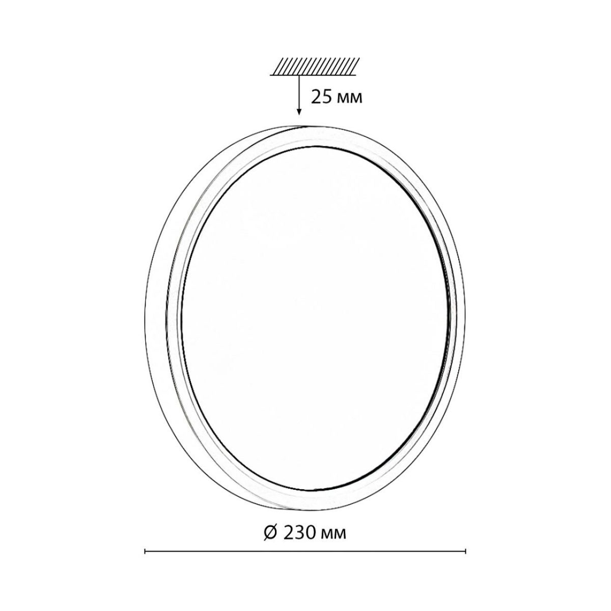 Накладной светильник Sonex Omega White 7661/18L