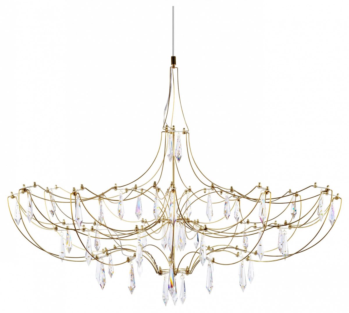 Подвесная люстра Loft it Mira 10589/900 Gold Asfour