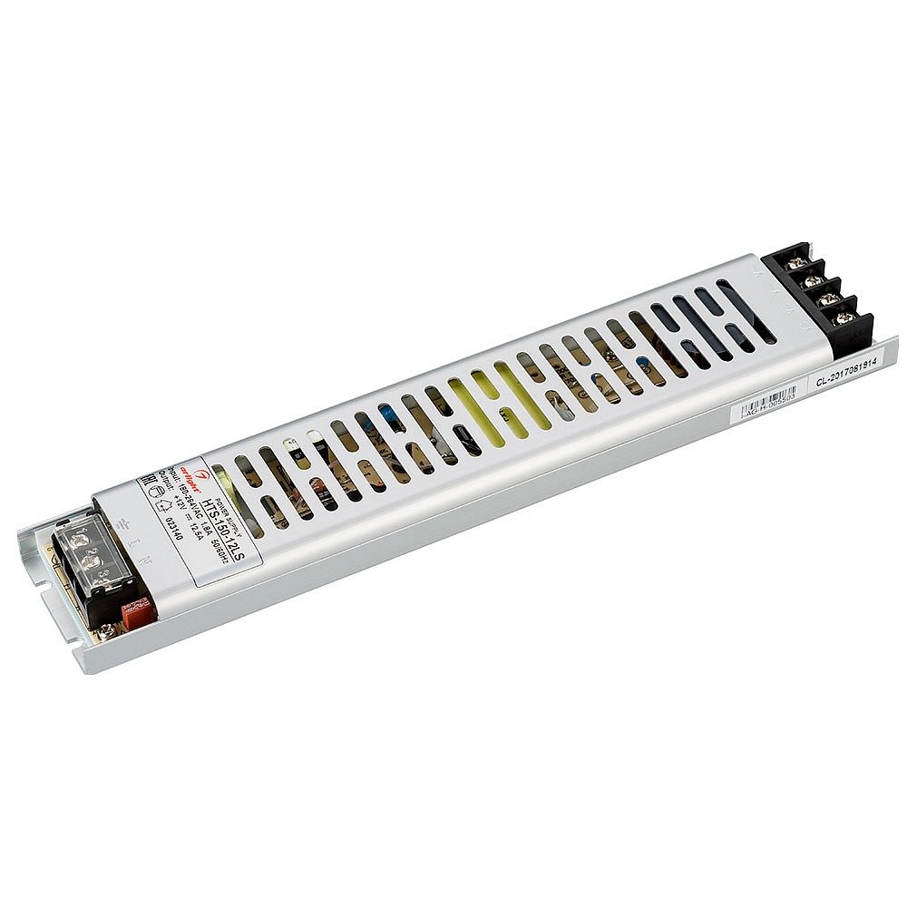 Блок питания HTS-150-12-LS (12V, 12.5A, 150W) (Arlight, IP20 Сетка, 3 года)