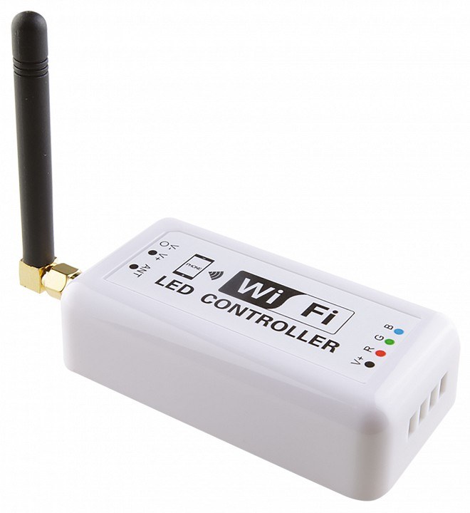 Контроллер Mini WiFi LED RGB 12V/24V max 4A3CH, шт