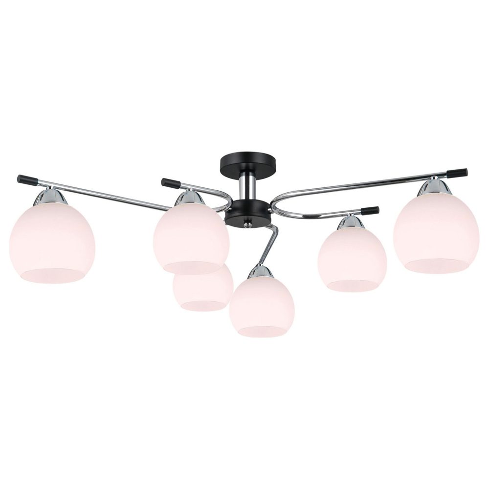 Потолочная люстра ILLUMICO LIBRA IL0638-6CSQ-24 CR BK LIBRA