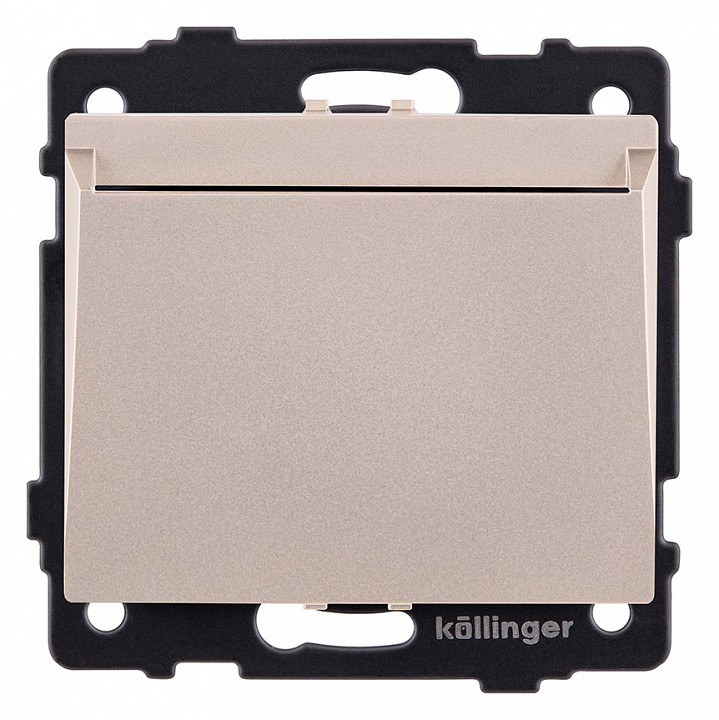 Карточный выключатель механический, золотой Kollinger для Aspekt, Eleganz, Reflex