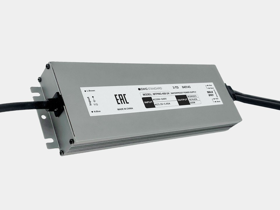 Блок питания SWG MTPW2 MTPW2-400-24