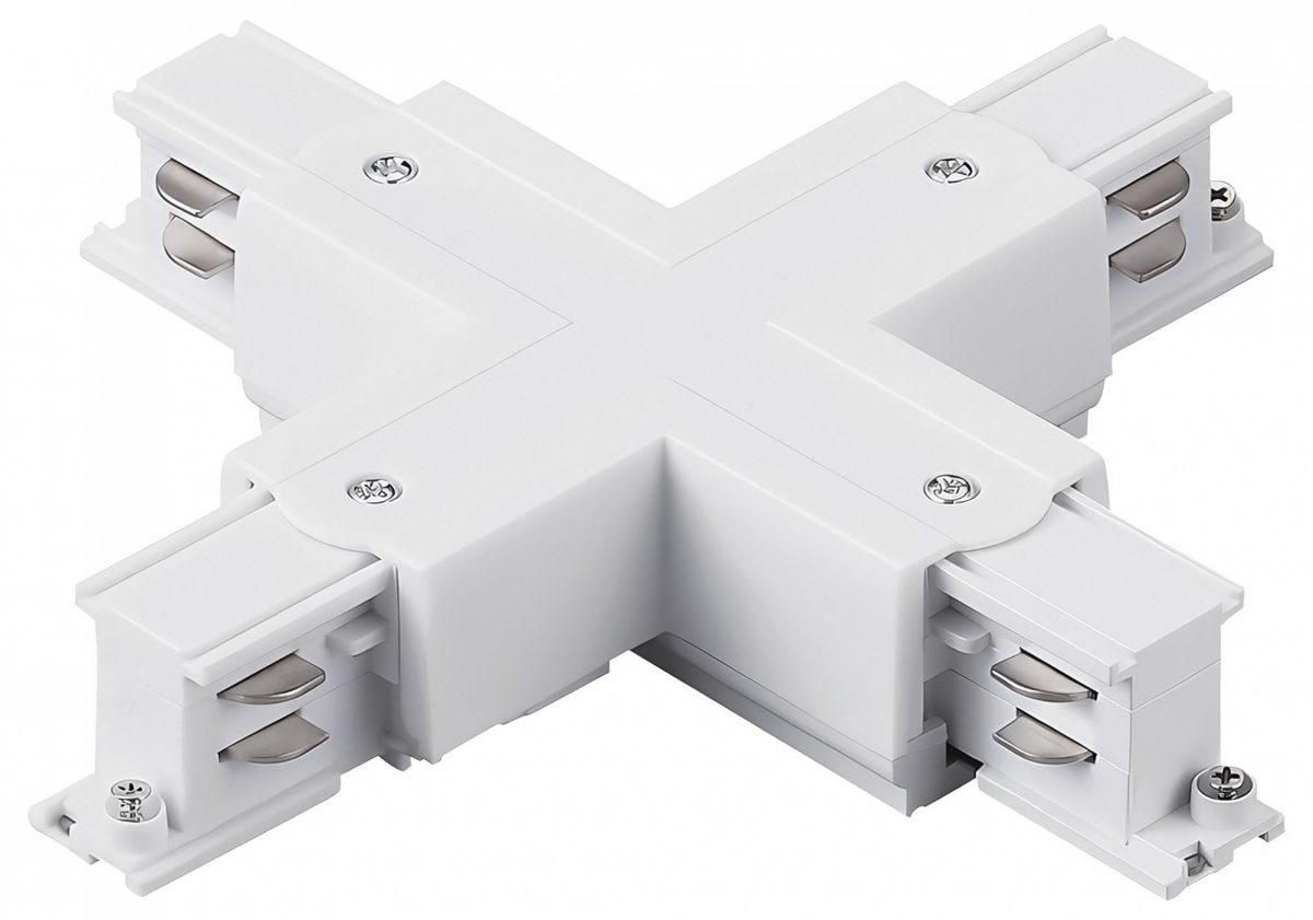 Токопровод X-образный центральный Lightstar Quattro 504146-FR