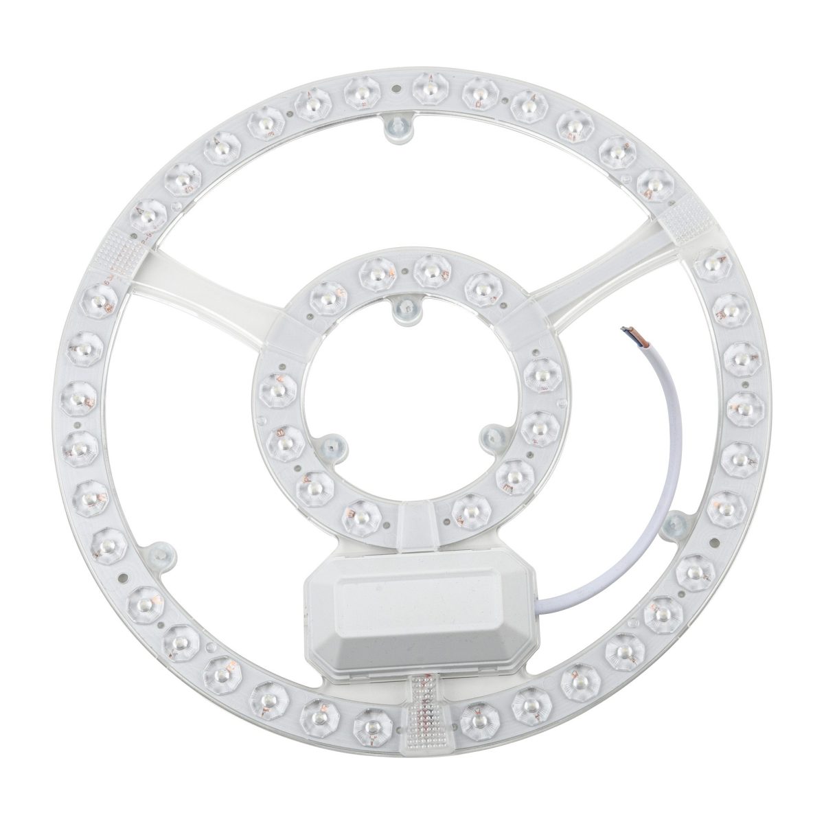 ULE-Q930-42W/4000K IP40 CLEAR Светильник-модуль светодиодный с драйвером, 220В, диаметр 265мм. Белый свет (4000K). Угол 180градусов. TM